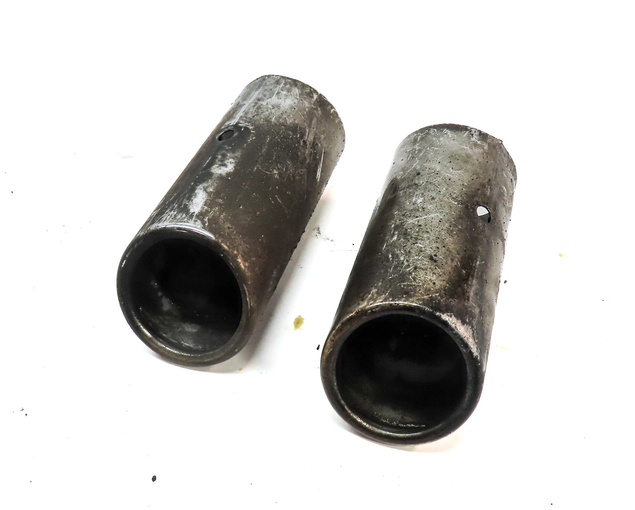 2015-2020 AUDI A3 (8V) REAR LEFT & RIGHT MUFFLER EXHAUST TIP SET-2 (CHROME) — exact item pictured